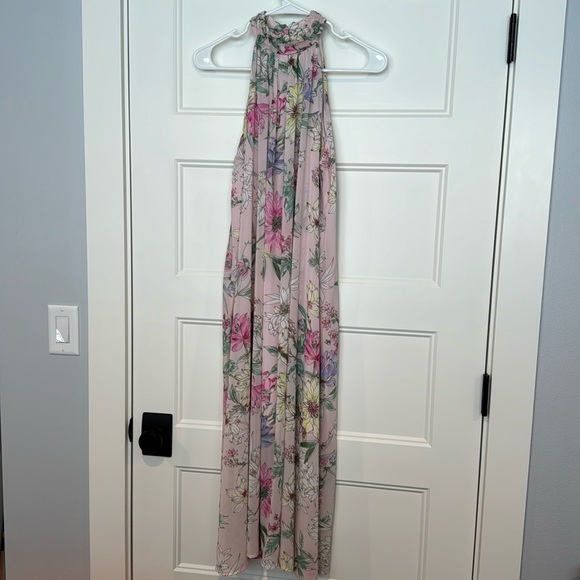 H&M | Dresses | Nwt Hm Floral Halter Neck Maxi Dress In Sz 6 | Poshmark